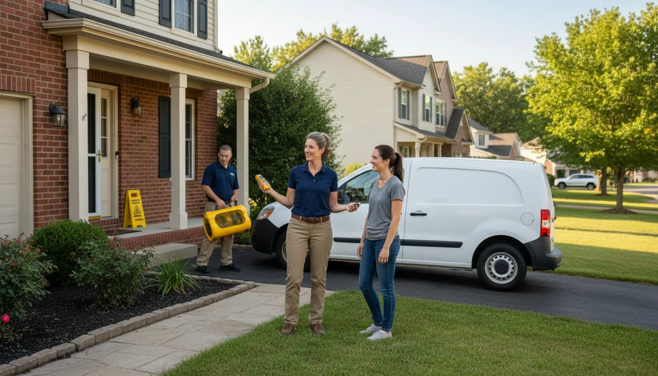 Water restoration image for Home Water Damage Repair in Camden, TX